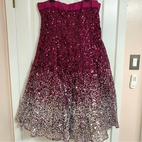 Purple and sliver sequin lehenga choli! - Picture 2 of 5